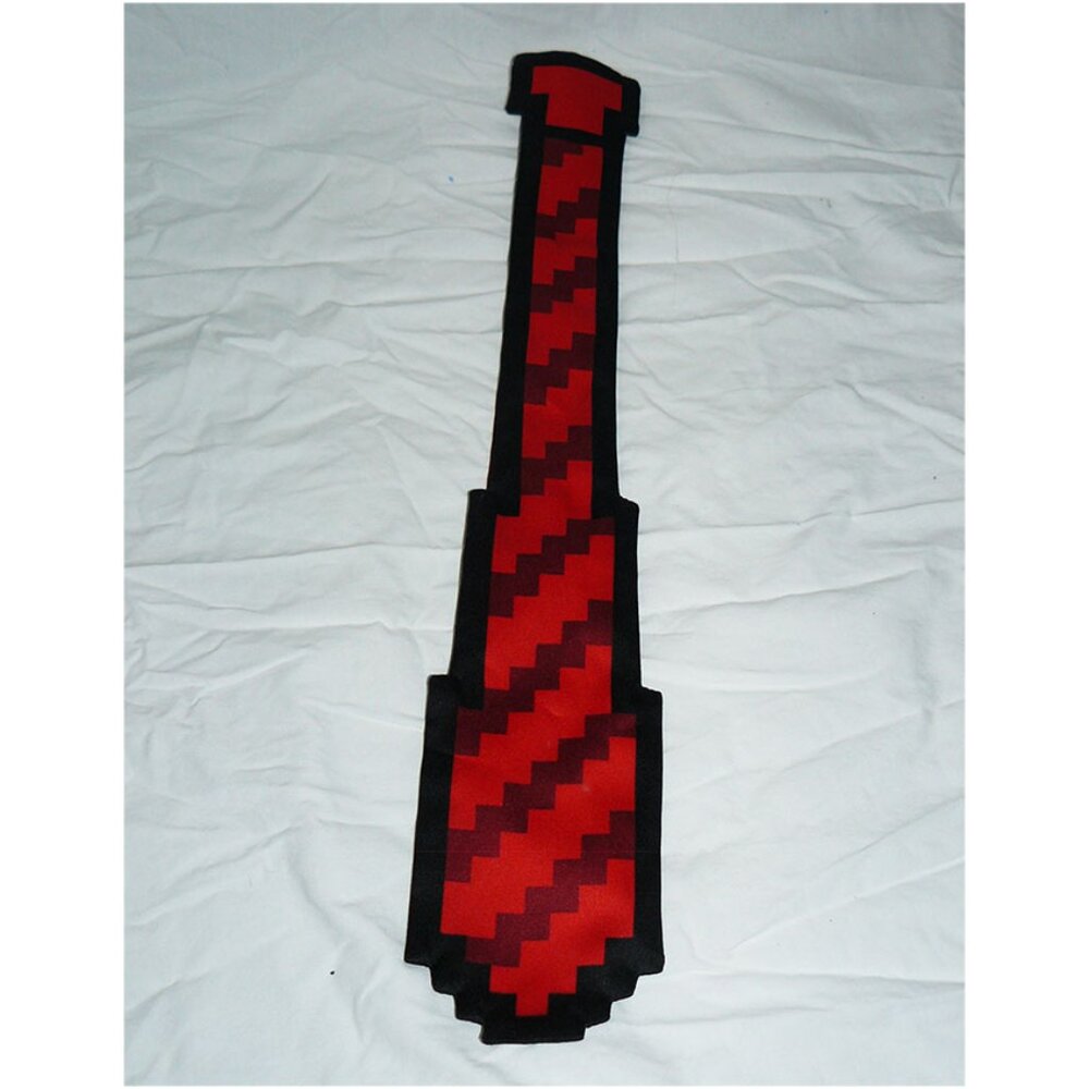 Rare & Htf Red Think Geek 8-Bit Black & Red Pixel… - image 1